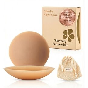 sharmony Nipple Covers for Women – Non-Adhesive | Sticky Reusable Pasties | No-Glue Silicone | Opaque, Seamless & Sweat-Proof in Saudi Arabia