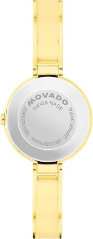 Movado Moda Women's Bangle Watch - Swiss Quartz, Stainless Steel - Classic, Modern Luxury Fashion Timepiece for Her - 24mm in Saudi Arabia