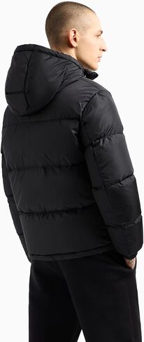 Armani Exchange mens Icon Puffer Down Jacket in Saudi Arabia