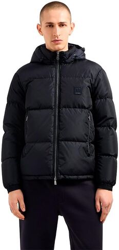 Armani Exchange mens Icon Puffer Down Jacket in Saudi Arabia
