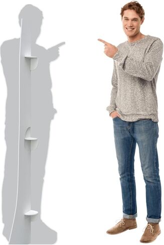 قطع من الورق المقوى للصور بالحجم الطبيعي المخصص | 1-8ft أحجام متعددة للاختيار | شخصية عالية الدقة الوقوف | تحميل الصورة - ديكور مثالي للتخرج والزفاف وأعياد الميلاد والهالوين in Saudi Arabia