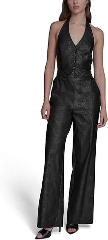 بذلة نسائية من BCBG بدون أكمام ورقبة رسن وساق واسعة in Kuwait