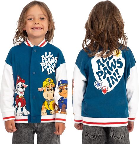 Paw Patrol Jacket, Marshall, Rubble And Chase Boys Jacket, Cotton Bomber Jackets For Kids in Saudi Arabia