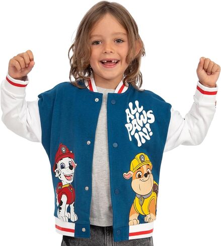 Paw Patrol Jacket, Marshall, Rubble And Chase Boys Jacket, Cotton Bomber Jackets For Kids in Saudi Arabia