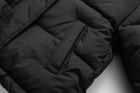 AMIYAN Toddler Boys Winter Coat Girls Down Jacket Hooded Fleece Outwear 3D Ear Padded Puffer Jacket With Pockets in Saudi Arabia