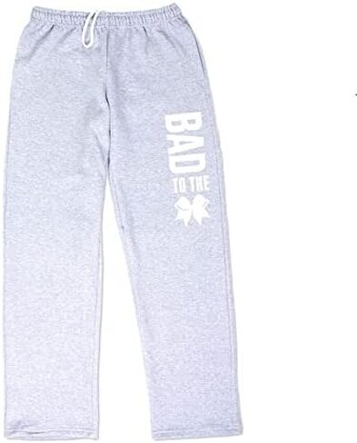 Bad to The Bow Sweatpants | Cheerleading Apparel by ChalkTalk Sports | Multiple Colors | Youth and Adult Sizes in Kuwait