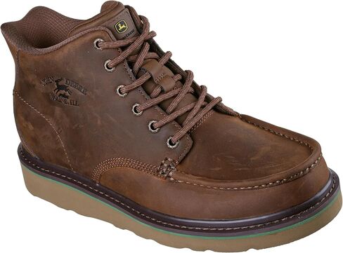 حذاء Skechers الرجالي John Deere Brockman 2.0 Moc Toe بدون رباط سهل الارتداء in Kuwait