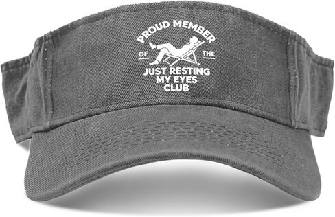 Member of The Just Resting My Eyes Club Trucker hat Outdoor Cap for Women in Saudi Arabia