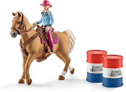 Schleich Rodeo Show 42-Piece Rodeo Toys Playset with Cowboy Toys and Cowgirl Toys with Barrel Racing, Western Riding and Calf-Roping Cow Toys in Saudi Arabia