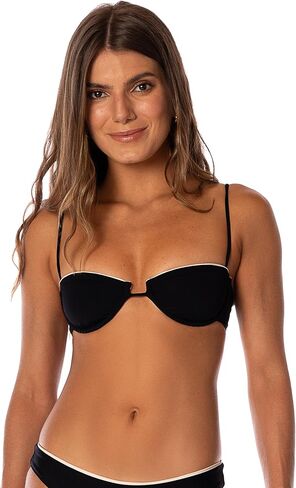 Maaji Womens Midnight Black Amatista Top Underwire in Saudi Arabia