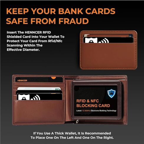 بطاقة حجب RFID، واقي بطاقة الائتمان، بطاقة واحدة تحمي محفظة المحفظة بالكامل، واقي بطاقة البنك RFID/NFC بدون تلامس، مانع بطاقة الهوية ATM، مع مانع بيانات 4 في 1. (أسود 5 عبوات) in Kuwait