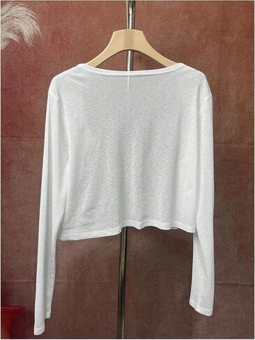 OYOANGLE Women's Plus Size Open Front Bolero Shrug Lightweight Long Sleeve Cropped Cardigan in Saudi Arabia