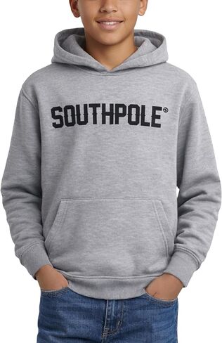 Southpole Boys Hoodie - Soft Fleece Athletic Graphic Hoodie - Cozy Pullover Hooded Sweatshirt for Boys (Sizes: 8-20) in Saudi Arabia
