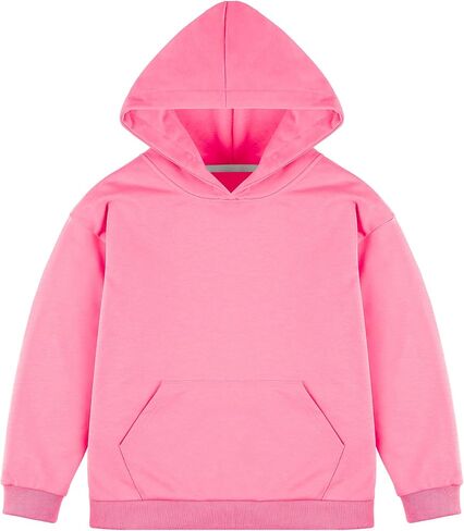 BIG ELEPHANT Boys' Hooded Sweatshirt - 100% Cotton,Lightweight Long Sleeve Hoodie with Pocket for School & Casual Wear in Saudi Arabia