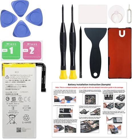 New Upgraded Battery for Pixel 7A, GP5JE Replacement Battery Compatible with Pixel 7A GWKK3, GHL1X, G0DZQ, G82U8, with Repair Tools & Instruction in Saudi Arabia