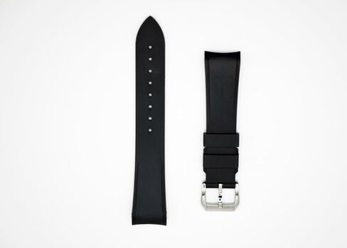 Fitted Grand Seiko 44GS Rubber Strap (Quartz 44GS, Navy) in Saudi Arabia