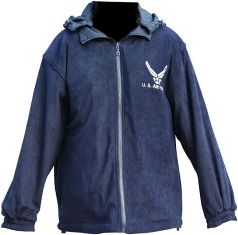 Mitchell Proffitt Men's US Air Force Fleece Jacket Reversible in Saudi Arabia