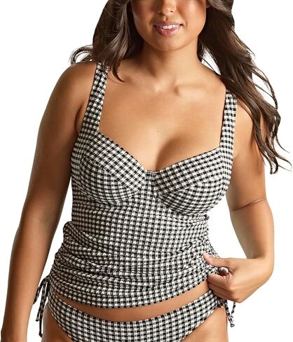 قميص Panache للسيدات Iris Balcony Tankini - غير مبطن، أشرطة قابلة للتعديل، نسيج قطني مستدام in Saudi Arabia