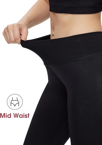 NANJI Seamless Leggings for Women - Scrunch Butt Lifting No Front Seam Mid Waist Squat Proof Active Workout Gym Yoga Pants in Saudi Arabia