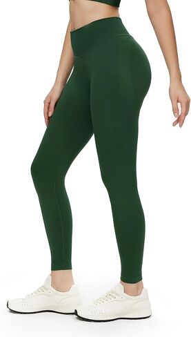NANJI Seamless Leggings for Women - Scrunch Butt Lifting No Front Seam Mid Waist Squat Proof Active Workout Gym Yoga Pants in Saudi Arabia