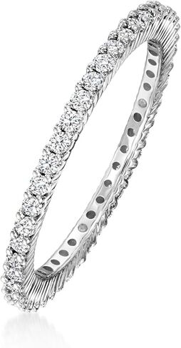 Ross-Simons 0.50 ct. t.w. Diamond Eternity Band in 14kt White Gold in Saudi Arabia