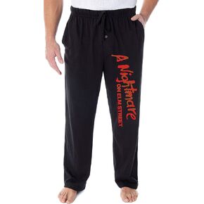 A Nightmare On Elm Street Men's Classic Logo Loungewear Bottoms Pajama Pants in Saudi Arabia