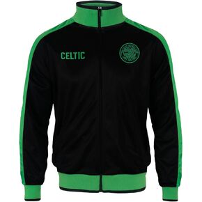 Celtic FC Official Soccer Gift Mens Retro Track Top Jacket in Saudi Arabia