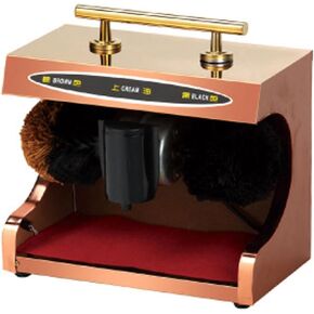Automatic Electric Shoe Polisher - Fully Automatic Household Shoe Polishing Machine for Hotel Lobbies & Home Use, Induction Shoe Shine Device for Effortless Cleaning & Shining in Saudi Arabia