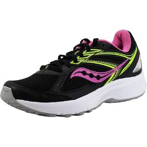 Saucony Women's Running Shoe, Black/Gum, 8.5 in Saudi Arabia