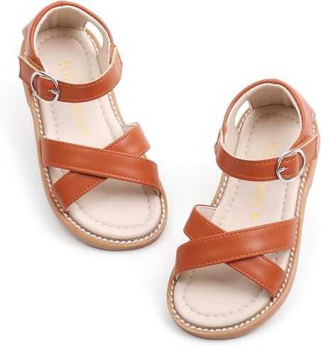 Kiderence Toddler Girls Sandals Little Girls Kids Summer Shoes Toddler Sandals in Saudi Arabia