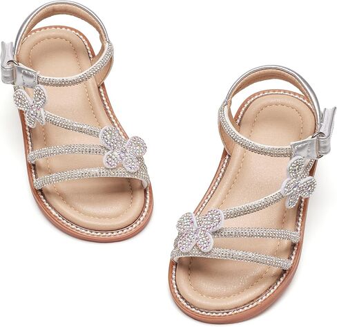 Kiderence Toddler Girls Sandals Little Girls Kids Summer Shoes Toddler Sandals in Saudi Arabia