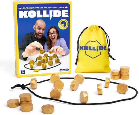 Kollide - The Game of Magnetic Attraction, Magnetic Chess Game, Strategy Games for Kids and Adults by Relatable, Perfect Christmas Games for Kids & Stocking Stuffers in Kuwait