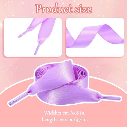 28 زوجًا من أربطة الأحذية المسطحة المصنوعة من شريط الساتان، بطول 47 بوصة وعرض 3/4 بوصة، أربطة بديلة للأحذية الرياضية والأحذية طويلة الرقبة وأحذية التزلج والأحذية الرياضية والديكور، متعددة الألوان in Kuwait