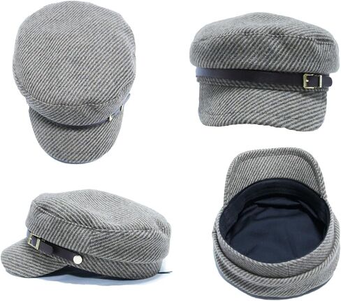 Newsboy Hats for Women, Fashion Newsboy Cap Bakerboy Cabbie Gatsby Pageboy Visor Beret Hat in Kuwait