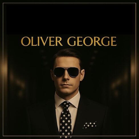 مجموعة ربطات عنق منقط للرجال من Oliver George ومنديل مربع للجيب، ربطات عنق رسمية كاجوال للعمل للبدلة أو السهرة in Kuwait