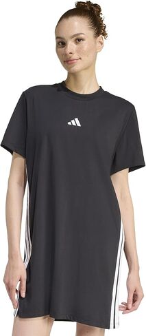 فستان تي شيرت نسائي من adidas Essentials بثلاثة خطوط in Kuwait