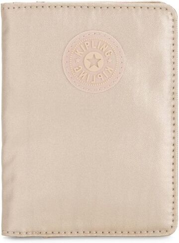 Kipling Passport Metallic Case Holder Starry Gold Metallic in Saudi Arabia