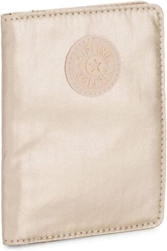 Kipling Passport Metallic Case Holder Starry Gold Metallic in Saudi Arabia