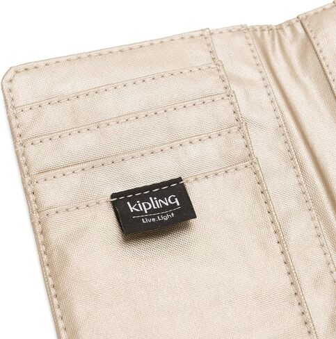Kipling Passport Metallic Case Holder Starry Gold Metallic in Saudi Arabia