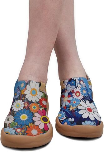 Women's Art Travel Shoes Slip-on Loafers Comfortable, Light and Fashionable Sneakers in Saudi Arabia