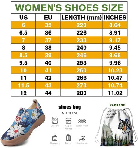 Women's Art Travel Shoes Slip-on Loafers Comfortable, Light and Fashionable Sneakers in Saudi Arabia