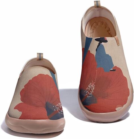 Women's Art Travel Shoes Slip-on Loafers Comfortable, Light and Fashionable Sneakers in Saudi Arabia