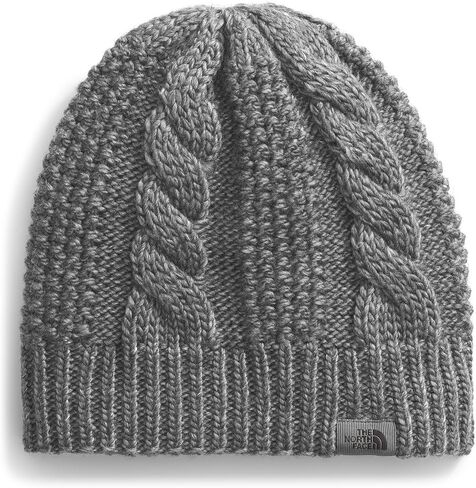 The North FACE Womens Oh Mega Lined Beanie | Deep Fit, Cuffed Winter Hat with Soft Cable Knit Texture & Fleece Lining in Saudi Arabia