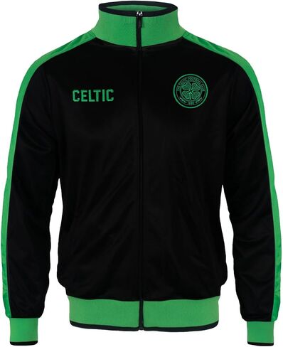 Celtic FC Official Soccer Gift Mens Retro Track Top Jacket in Saudi Arabia