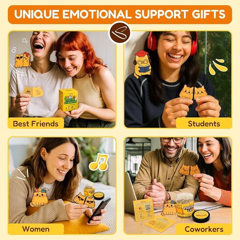60 Positive Cat Affirmation Cards - Funny Cat Gifts For Women Birthday, Christmas Gifts For People Who Love Cats, Anxiety & Stress Relief Gift For Desk Decor in Saudi Arabia
