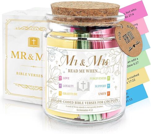 Baptism Gift Bible Verse Jar–92 Scripture Cards in Read Me When Jar, Unique Christening Gifts, Christian Keepsake Religious Gifts for Baby Dedication, Girls, Boys, Women in Saudi Arabia