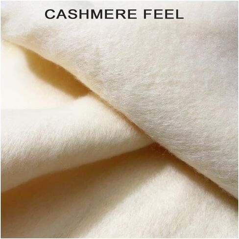 Large Chunky Scarf Oversized Fluffy Scarves Blanket Big Wool Thick Winter Warm in Saudi Arabia