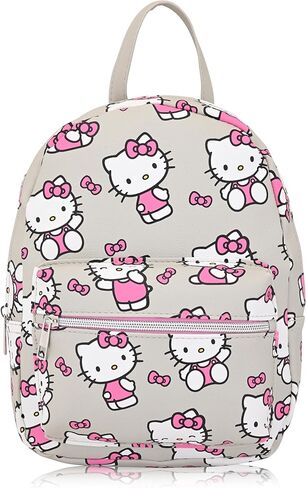 Fast Forward Sanrio Hello Kitty Backpack for Women, Men, Unisex | Cute PU Leather 10" Hello Kitty Mini Backpack Purse Shoulder Purse | Hello Kitty Bag and Hello Kitty Accessories in Saudi Arabia