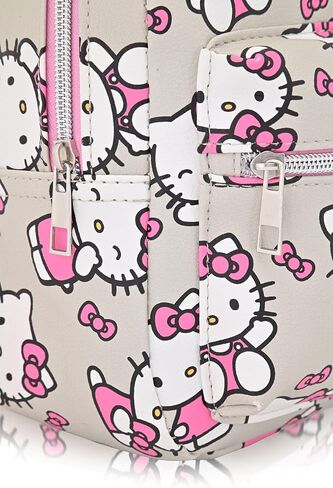 Fast Forward Sanrio Hello Kitty Backpack for Women, Men, Unisex | Cute PU Leather 10" Hello Kitty Mini Backpack Purse Shoulder Purse | Hello Kitty Bag and Hello Kitty Accessories in Saudi Arabia