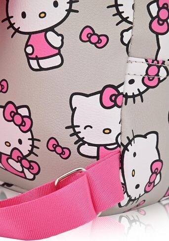 Fast Forward Sanrio Hello Kitty Backpack for Women, Men, Unisex | Cute PU Leather 10" Hello Kitty Mini Backpack Purse Shoulder Purse | Hello Kitty Bag and Hello Kitty Accessories in Saudi Arabia